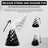 3d Rotating Spiral Cone Fingertip Printed Toys