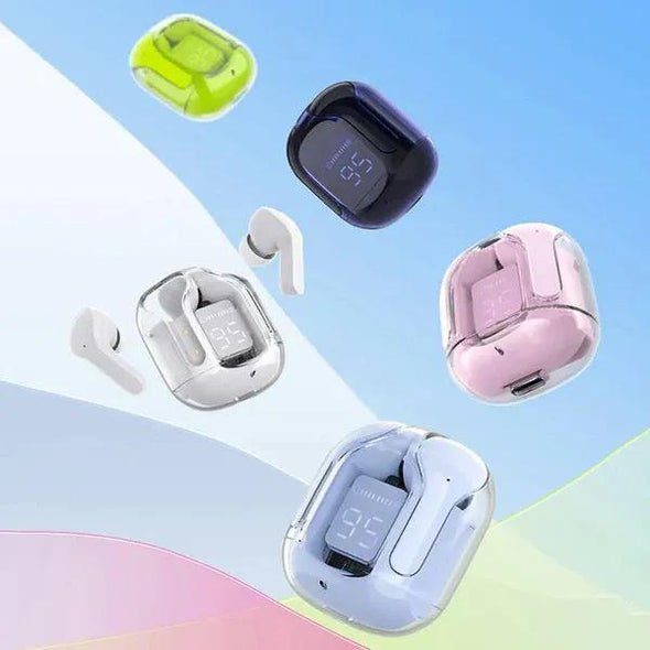 Air31 Earbuds Wireless Crystal Transparent Body