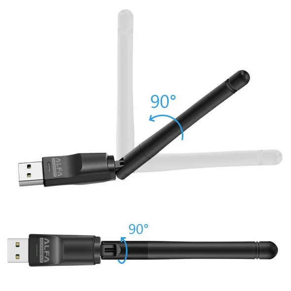 Wifi Usb W114 3dbi Rtl 8188 Antenna Adopter