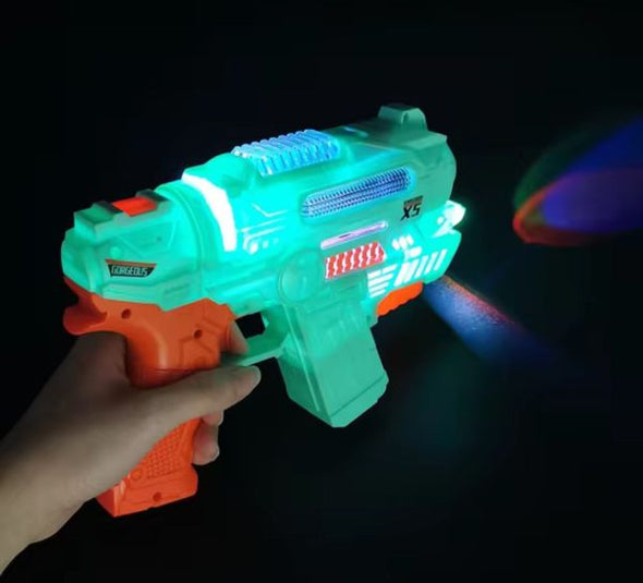 Amazing Bubble Gun With Lights And Music