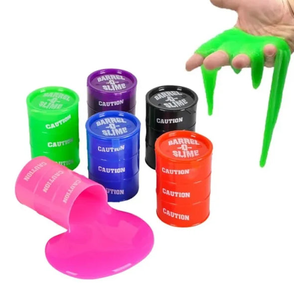 Barrel O Slime Fun Toys for Kids Pack of 6