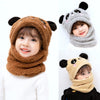 Kids Wool Cap Cartoon Panda Baby