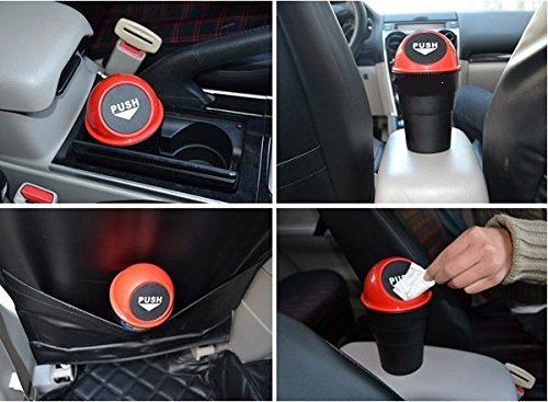 Car Trash Can Organizer Garbage Holder