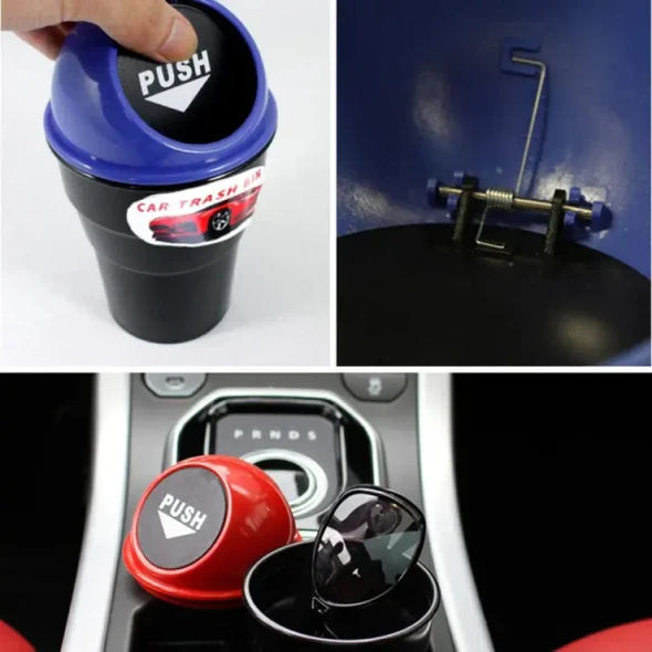 Car Trash Can Organizer Garbage Holder