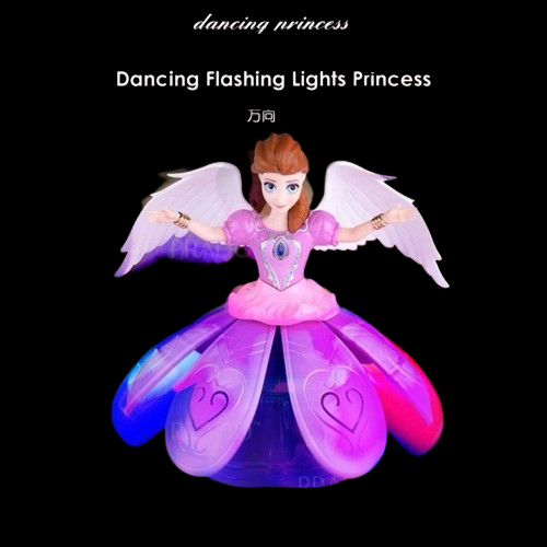 Dancing Angel Doll For Kids Flower Doll With Light and Sound