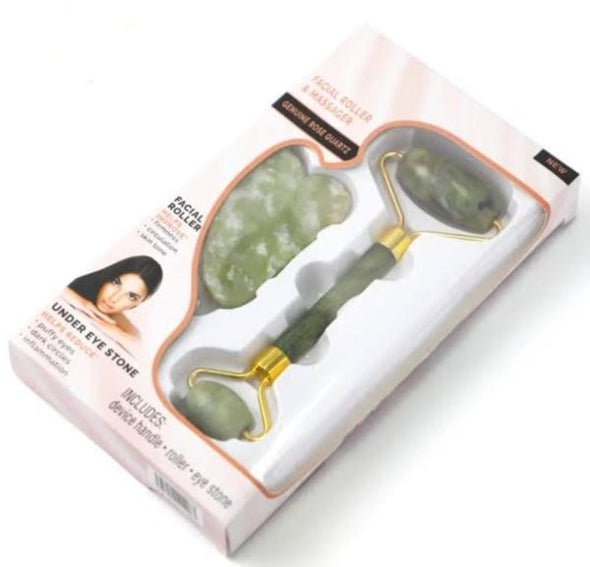 Flawless Jade Roller With Stone