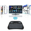 Mini Wireless + Bluetooth 7 Color Backlit Light 2.4ghz Air Mouse With Touchpad