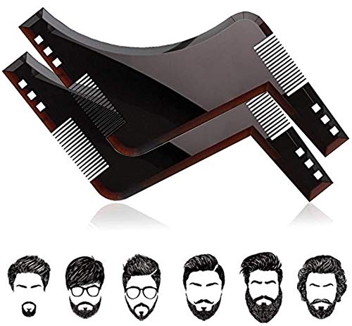 Men Double Sided Beard Shaping Comb