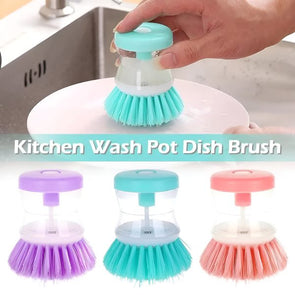 Kitchen Liquid Dish Cleaning Brush