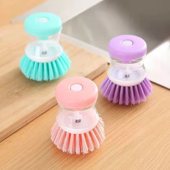 Kitchen Liquid Dish Cleaning Brush