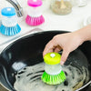 Kitchen Liquid Dish Cleaning Brush