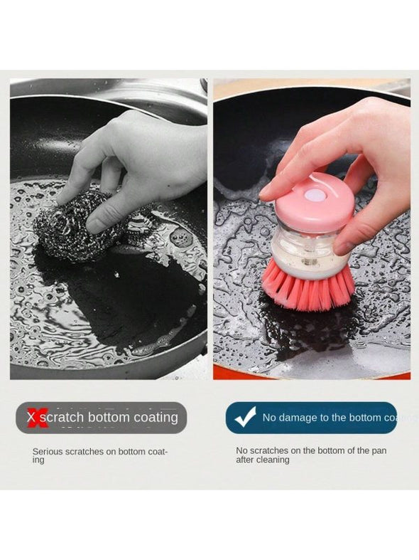 Kitchen Liquid Dish Cleaning Brush