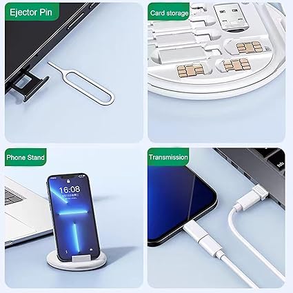 Multifunctional Data Cable Set 60w Fast Charging Cable