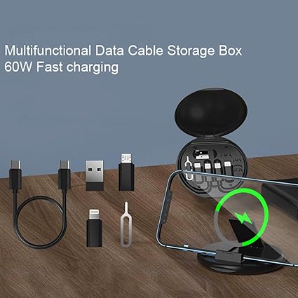 Multifunctional Data Cable Set 60w Fast Charging Cable