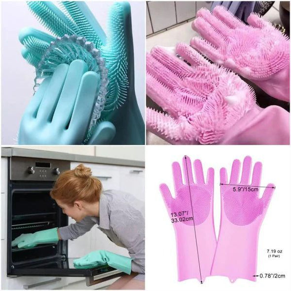 Full Finger Washing Gloves