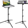 Portable Projector And Laptop Stand Table Tripod (height Adjustable 45-120cm)