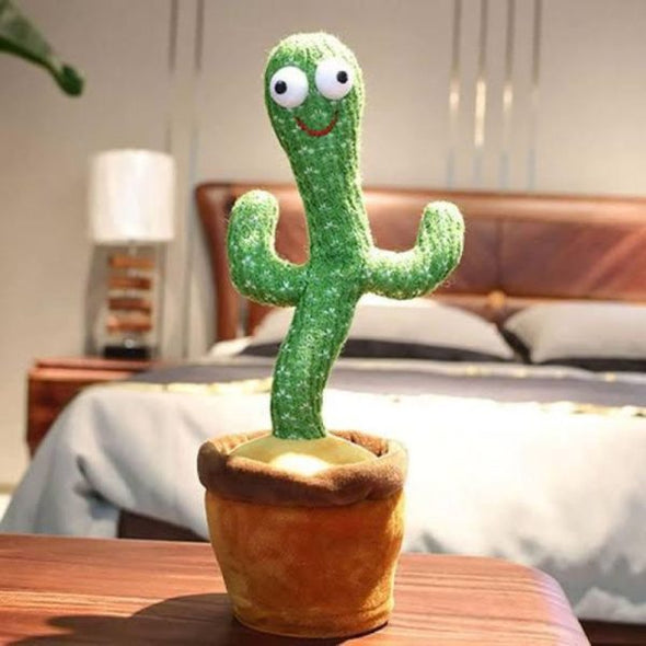 Portable Rechargeable Dancing Cactus Toy