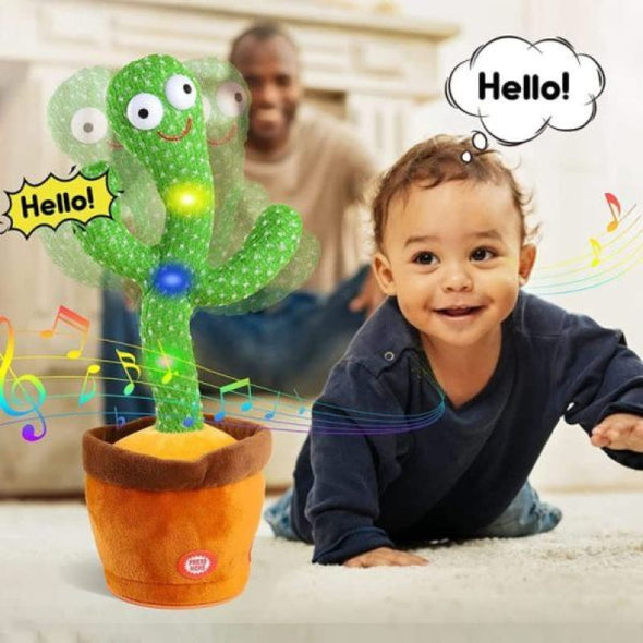 Portable Rechargeable Dancing Cactus Toy