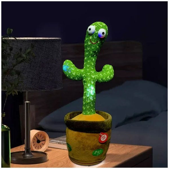 Portable Rechargeable Dancing Cactus Toy