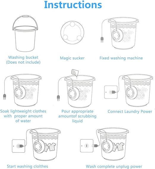 Ultrasonic Rotating Turbine Washing Machine