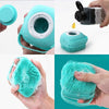 Silicone Bath And Body Shower Brush With Liquid Soap Dispenser