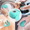 Silicone Bath And Body Shower Brush With Liquid Soap Dispenser