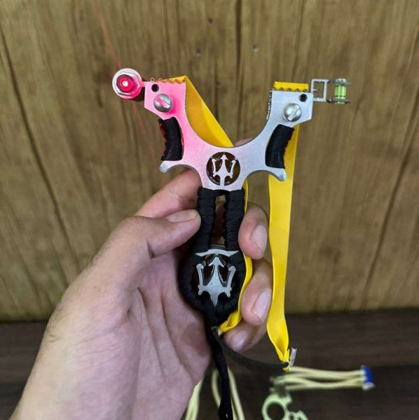 Stainless Steel Body Laser Slingshot