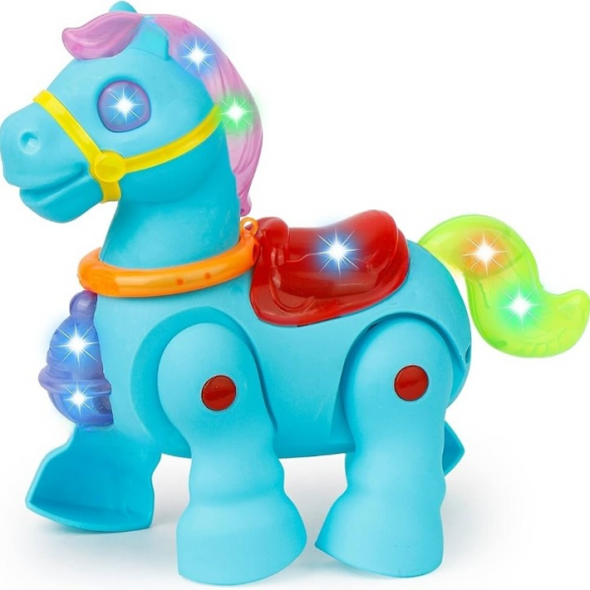 Walking Musical Pony Horse – Lights And Sounds