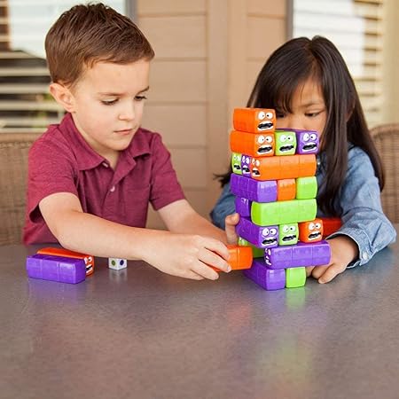 Wobbly Worms Tower Balancing Game