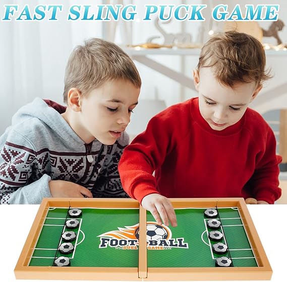 Wooden Sling Puck Game